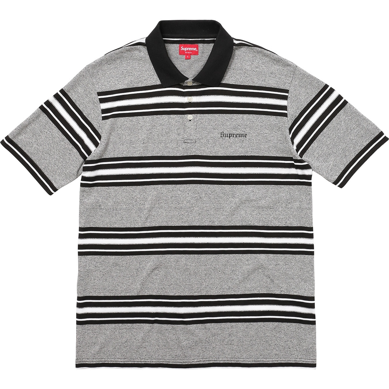 Heather Stripe Polo view 7
